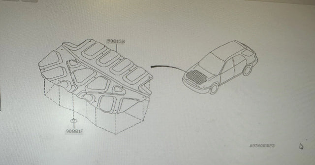 90815FE310 Subaru Under Bonnet Insulation 2005-2007